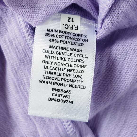 BP. Claudia Sulewski Slub Scoop Neck T-shirt - Picture 4 of 4